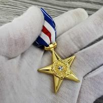 Medalis, JAV karinis replika, Amerikos pagyrimo žvaigždė, Sidabrinė žvaigždė, Karinis medalis, Bronzinės žvaigždės medalis, Atminimo medalis, Kalėdinė dovana