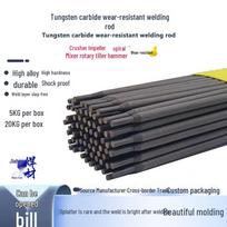 Volframo karbido kietvirinimo suvirinimo strypai: Atsparus dilimui D707 D708 D998 D999, Didelio kietumo lydinys 4.0 Super Wear-resistant 1kg 5.0