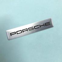 3D Aliuminio Automobilio Ženklelio Lipdukas Kėbulo Bagažinės Dekoro Lipdukas Modifikavimo Aksesuarai Porsche Macan Panamera Cayenne Cayman 911