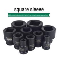 1/2  kvadratinė pneumatinė smūginė terkšlės galvutė su tvirta lizdo mova. 6mm Square Socket