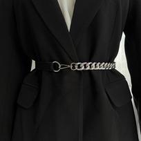 Women's Fashion Chain Dress Belt - Versatile, Decorative Waist Accessory auksas