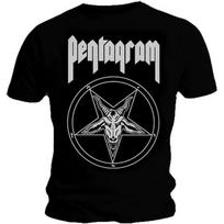 Men's Official T-Shirt Pentagram Death Metal Relentless X-Large Black S įvairiaspalvis