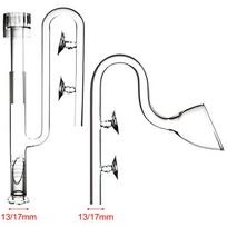 Akvariumo lelijų vamzdžio ištekėjimo ir įtekėjimo sistema su siurbtuku 17mm