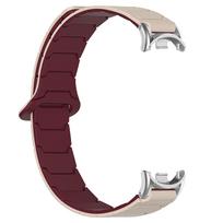 Magnetic Band For Xiaomi Mi Band10 9 8 Bracelet Smart Strap Replacement for Men Women Sport Silicone Wristband For Xiaomi Smart Band 10 Xiaomi Mi Band 10/10NFC juoda