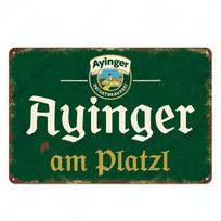 Metalinės skardinės lentelės Erdinger Veltins Sienų dekoracija Vintažiniai geležies tapybos meno plakatai vyro urveliui, namų kavinei, sodų klubui 20x30cm（7.8x11.8inch）