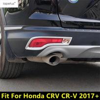 Galinio buferio rūko žibintų rėmelio apdailos dangtelis Honda CRV CR-V 2017 - ABS chromo aksesuarai Išorės modifikacija Ki