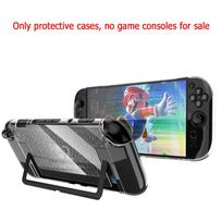 Skaidrus kietas PC dėklas NS Switch 2 Joycon valdikliams, padalintas apsauginis dangtelis, odos apvalkalo apsauga, Switch 2 priedams balta