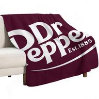 Dr Pepper gaivusis gėrimas Mesti pledai Dekoras šiltas žiemai kūdikiams Pledai 30x40in