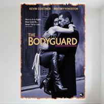 Kūno sargas Filmo Plakatas Kevinas Costneris Whitney Houston Senovinis Metalinis Skardinis Ženklas Sienų Dekoras Vyro Urvelio Baro Namų Restorano 20x30cm（7.8x11.8inch）
