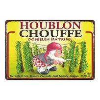 „Chouffe Beer Retro Metal Tin Sig Vintage Plate Wall Bar“ restorano vonios kambario dekoracijos namų meno dekoravimui geležinis plakatas DU-4910A 20x30cm（7.8x11.8inch）