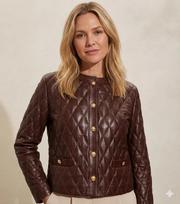Genuine Biker Soft Women's Motorcycle Handmade Jacket Wear Brown Leather Causal S ruda