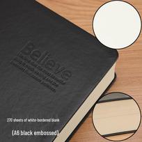 Extra Thick Retro European Leather Notebook Planner