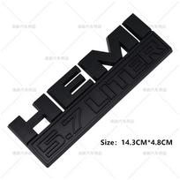 ABS Hemi 5.7 Litro Automobilio Sparno Lipdukai Variklio Ženklelis Galinės Bagažinės Emblema Caliber Journey Caravan Ram Viper Avenger