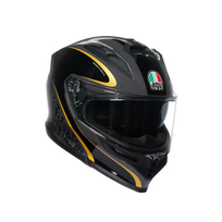 AGV K7 Flow 46 black/grey/gold helmet