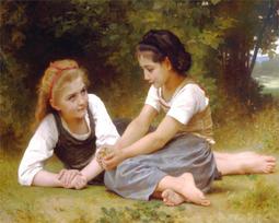 Menininkas Williamas Bouguereau Garsūs Klasikiniai Portretai Senovinis Meno Kūrinys Plakatas Drobės Tapyba Sienų Menas Paveikslai Namų Dekoras 20x30cm（7.8x11.8inch）