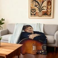Dainininko Michael Patrick Kelly Antklodė Super Šilta Patogi Pliušinė Mesti Antklodę Vaikas Namų Sofa Miegamasis Dovana 30x40in