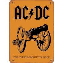 AC DC Vintažinė Sunkaus Metalo Muzika Šaunus Klasikinio Roko Grupės Metalinis Skardinis Ženklas Namams Restoranui Kavinei Barui Meno Sienų Dekoravimas Dovanos 20x30cm（7.8x11.8inch）