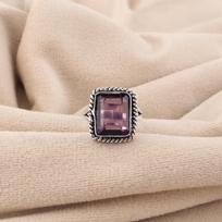 Amethyst Gemstone 925 Sterling Silver Handmade Jewelry Partywear Ring For Anniversary Gift RR-71-16 4