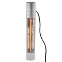 1500W infraraudonųjų spindulių šildytuvas patalpoms ir laukui, sieninis, terasos šildytuvas, IP65 atsparus vandeniui, dengia 30 kv. m., greitas šildymas per 3 s US balta