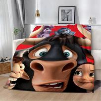 Ferdinando animacinis spausdintas pledas Pikiniko pledai Šiltas pledas Minkštas ir patogus pledas Namams Kelionėms Gimtadienio dovana 30x40in
