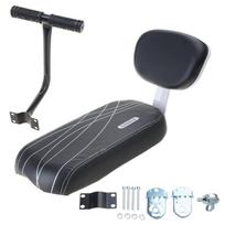 Bicycles Rear Seats Cushion Armrest Footrest Set, Kids Child Safety Carriers Bicycles Baby Seats with Armrest & Backrest