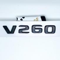 3D Raidės V260L V220d V250d V300d Emblema V W447 Automobilio Sparno Ženklelis Bagažinės Pavadinimo Plokštelė Logotipo Lipdukas