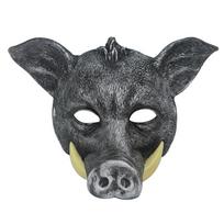 Helovino Gyvūno Šerno Kaukė Helovino Šerno Cosplay Kaukė Pilno Veido Kaukė Helovino Maskarado Karnavalams juoda