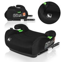 Lionelo Luuk Fix i-Size Black Carbon automobilinė kėdutė 22-36 kg, 125-150 cm, juoda