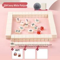 Nešiojami Mini Mahjong plytelės - Kompaktiškos, mielos ir idealiai tinka stovyklavimui, bendrabučiams ar kelionėms