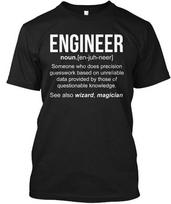 Engineer T-Shirt Made in the USA Size S to 5XL S