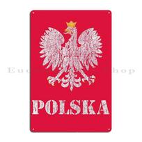 Lenkija Polska Erelio Vėliava G Metalinė Plokštelė Sukurkite Baro Plokšteles Baro Garažas Polska Erelio Vėliava Skardinė Plokštelė Plakatas 20x30cm