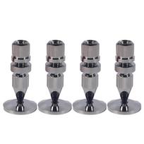 Copper Speaker Spikes Stand Feet Pad Copper Tripod Nails Subwoofer Speakers Suspension Dedicated 4Pcs 1 juoda
