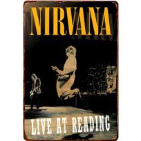 1 vnt., Nirvana Vintažinis metalinis ženklas Gyvai Reading koncerte Vaizdas Grunge dekoras 20x30cm（7.8x11.8inch）