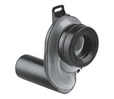 GROHE 39732000 - Pisuaro sifonas BAU CERAMIC, skersmuo 50 mm, juodas
