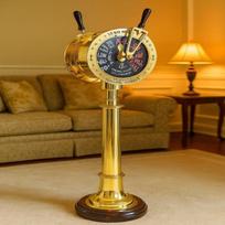 Brass Ship Telegraph Replica Maritime Nautical Decor, Steampunk Style Home Office Decorative Gifts