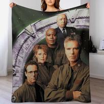 Stargate SG1 Pledas Prabangus St Judantys Pliušiniai Vasariniai Pledai 30x40in