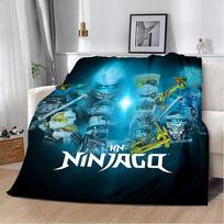 Animacinių filmų raštų pledas Pledai iškylai Šiltas pledas Minkštas ir N-ninjagos Patogus pledas Namams Kelionėms Gimtadienio dovana 30x40in