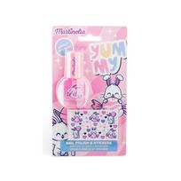 Martinelia Yummy Nail Polish & Stickers nagų dailės rinkinys