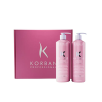 Korban K-Peptide rinkinys maksimaliam plaukų drėkinimui