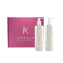 Korban S.O.S Repair rinkinys plaukų priežiūrai: šampūnas ir kaukė, 2×450 ml.