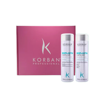 Korban Bioplastia Capilar rinkinys: šampūnas, kondicionierius, 2×250 ml.