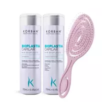 Korban Bioplastia Capilar ir Glov rinkinys plaukų priežiūrai