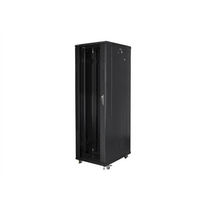 Lanberg | Rack cabinet 19" free-standing 42U/800x800 (flat pack) | FF01-8842-12B | Black|FF01-8842-12B