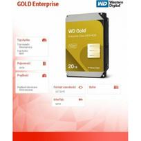 HDD|WESTERN DIGITAL|Gold|20TB|512MB|7200 rpm|3,5"|WD203KRYZ | WD203KRYZ | 718037904665