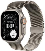 Apple Watch Ultra 3 Titanium Cellular 49mm Natur (Milanaise Titan natur) Large | MF0E4QF/A | 195950609837