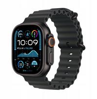 Watch Apple Watch Ultra 3 (2025) 5G 49mm Black Titanium Case with Ocean Band - Black | MF0J4QF/A | 195950609967