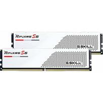 Pamięć G.Skill Ripjaws S5, DDR5, 64GB, 5600MHz, CL36 (F5-5600J3636D32GX2-RS5W) | F5-5600J3636D32GX2-RS5W | 4713294232212
