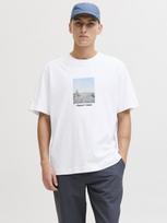 JACK&JONES Vyriški marškinėliai trumpomis rankovėmis, REBRO