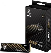 SSD MSI SPATIUM M461 2TB M.2 PCIE NVMe 3D NAND Write speed 4200MBytes/sec Read speed 5000MBytes/sec 2.15mm TBW 450 TB MTBF 1500000 hours S78-440Q550-P83 S78-440Q550-P83 | 4711377062411