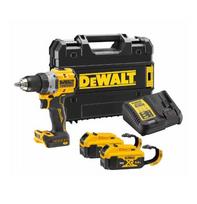 Akumuliatorinis suktuvas-gręžtuvas DeWalt DCD800P2LRT-QW; 18 V; 2x5,0 Ah akum.